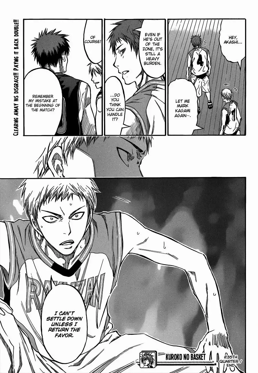 Kuroko no Basket Chapter 235 21